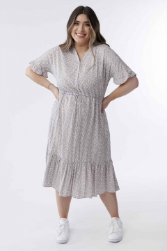 womens gray dolman sleeve drawstring waist dress